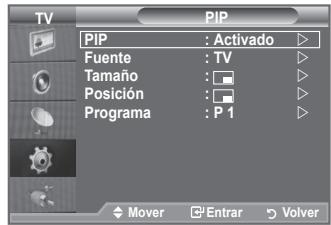 SAMSUNG LE40A552P3R - Visualización de imagen sobre imagen (PIP) - 2