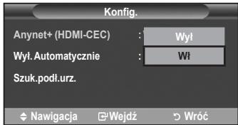 SAMSUNG LE40A552P3R - Korzystanie z funkcji Anynet+ - 3
