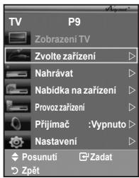 SAMSUNG LE40A552P3R - Vyhledávání a přepínání zařízení Anynet+ - 1