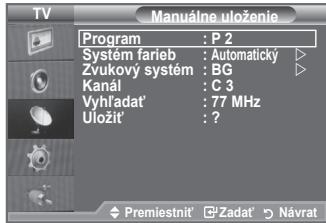 SAMSUNG LE40A552P3R - > Režim Kanál - 2