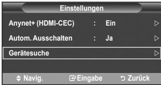 SAMSUNG LE40A552P3R - Suchen von Anynet ^+ -Geräten und Umschalten zwischen diesen Geräten - 2