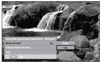 SAMSUNG LE40A552P3R - Música de fundo : - 2