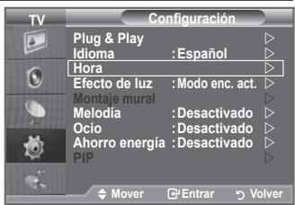SAMSUNG LE40A552P3R - Ajuste del temporizador de desconexión - 1