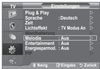 SAMSUNG LE40A552P3R - Melodie / Entertainment / Energiesparmod. - 1