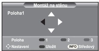 SAMSUNG LE40A552P3R - Zapamatování polohy - 1