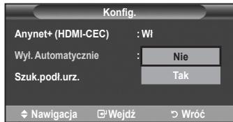 SAMSUNG LE40A552P3R - Automatyczne wyłączanie urządzenia Anynet+ w momencie wyłączenia telewizora - 1
