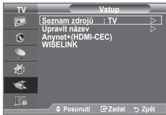 SAMSUNG LE40A552P3R - Výběr zdroje - 1