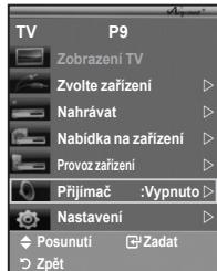SAMSUNG LE40A552P3R - Zvuk můžete poslouchat místo z reproduktoru televizoru prostřednictvím přijímače. - 1
