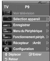 SAMSUNG LE40A552P3R - Recherche d'appareils Anynet+ et basculement entre des appareils - 1