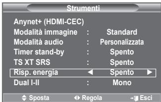SAMSUNG LE40A552P3R - Impostazioni rapide - 1