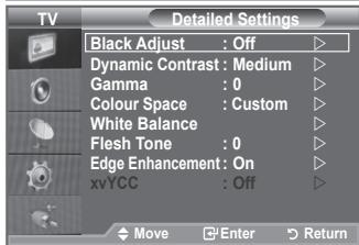 SAMSUNG LE40A552P3R - You can set detailed picture settings. - 2