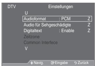 SAMSUNG LE40A557P2F - Audioformatändern - 1