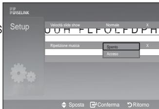 SAMSUNG LE40A557P2F - Ripetizione musica: - 1