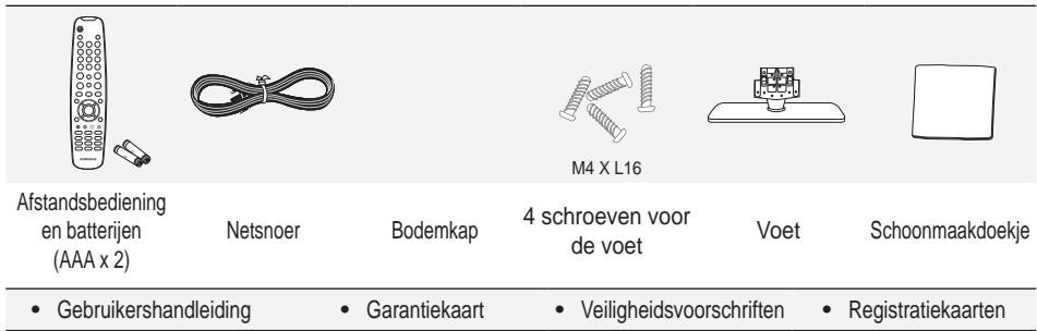 SAMSUNG LE40A557P2F - Lijst met onderden - 1