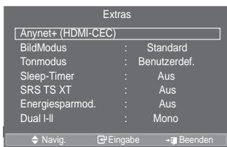 SAMSUNG LE40A557P2F - Verwendend der Taste TOOLS - 1
