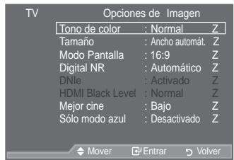 SAMSUNG LE40A557P2F - &RQ;JXUDFLyQ GH ODV 2SFLRQHV GH ODLPI - 2