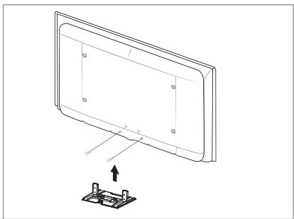 SAMSUNG LE40A557P2F - Installing the Wall Mount Kit - 1