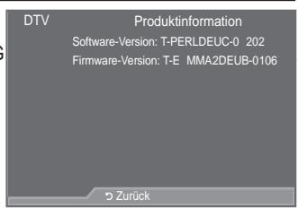 SAMSUNG LE40A557P2F - Anzeigen von Produktinformationen - 1
