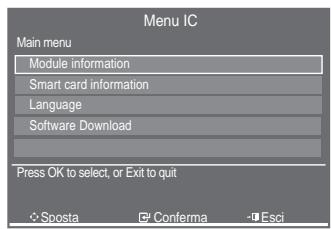 SAMSUNG LE40A557P2F - Selezione del menu IC (Interfaccia comune) - 1