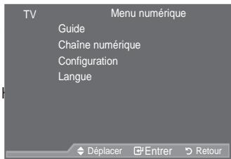 SAMSUNG LE40A557P2F - Langue - 1