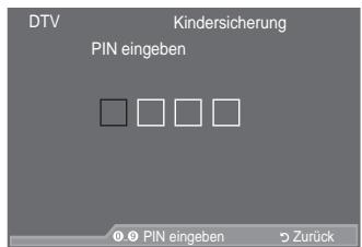 SAMSUNG LE40A557P2F - Kindersicherung einstellen - 2