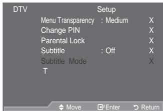 SAMSUNG LE40A557P2F - Language - 4
