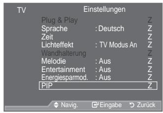 SAMSUNG LE40A557P2F - Bild-in-Bild-Funktion (PIP) verwenden - 1