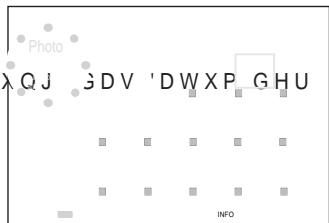 SAMSUNG LE40A557P2F - Benutzen des Menus während einer Diaschau - 5