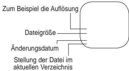 SAMSUNG LE40A557P2F - Benutzen des Menus während einer Diaschau - 6