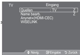 SAMSUNG LE40A557P2F - Signalquelle auswahlen - 1