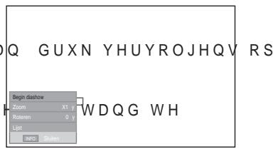 SAMSUNG LE40A557P2F - Gebruik van het Opties Menu - 1