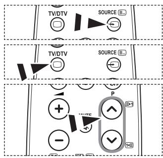 SAMSUNG LE40A557P2F - Selecting the Source - 3