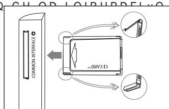 SAMSUNG LE40A557P2F - Ranura para INTERFAZ COMUN - 1