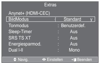 SAMSUNG LE40A557P2F - Einfaches Einstellen - 1