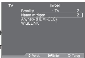 SAMSUNG LE40A557P2F - De namen van de ingangsbron bewerken - 1
