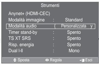 SAMSUNG LE40A557P2F - Funzioni audio - 2