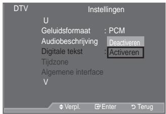 SAMSUNG LE40A557P2F - Digitale tekst selecteren (uitsluitend Verenigd Koninkrijk) - 1