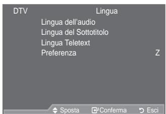 SAMSUNG LE40A557P2F - Anteprima del sistema di menu DTV - 4