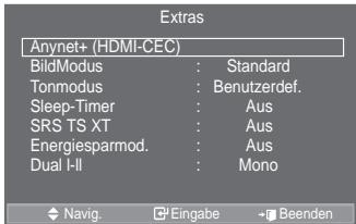SAMSUNG LE40A557P2F - Einrichten von Anynet - 1