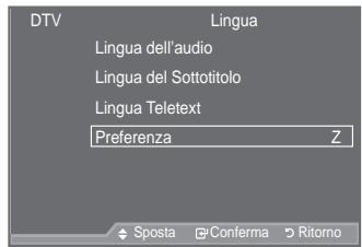 SAMSUNG LE40A557P2F - Preferenza - 1