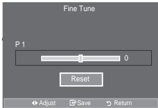 SAMSUNG LE40A557P2F - Fine Tuning Channel Reception - 2