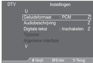 SAMSUNG LE40A557P2F - Het geluidsformaat selecteren - 1