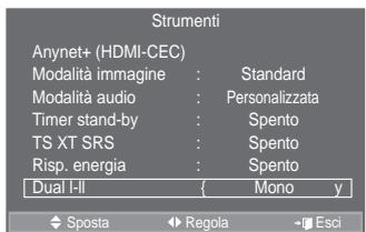SAMSUNG LE40A557P2F - Sezione della modalità audio - 1
