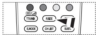 SAMSUNG LE40A557P2F - Wide Zoom: Magnify the size of the picture more than 4:3. - 1