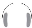 SAMSUNG LE40A557P2F - Conexión de auriculas (se vendepor separado) - 1