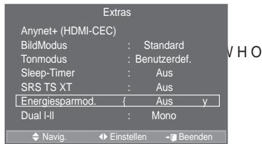 SAMSUNG LE40A557P2F - Einfaches Einstellen - 1