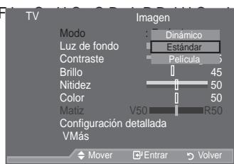 SAMSUNG LE40A557P2F - Cambio del formatting de laImagen - 2