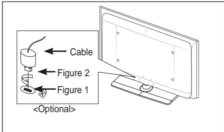 SAMSUNG LE40A557P2F - Using the Anti-Theft Kensington Lock (depending on the model) - 1