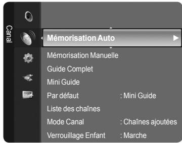 SAMSUNG LE40A568P3M - Mémorisation automatique des canaux - 1