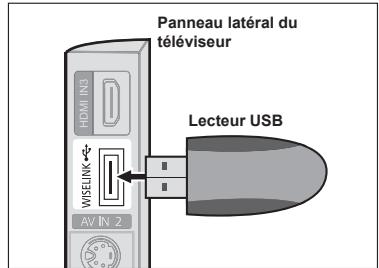 SAMSUNG LE40A568P3M - Connexion d'un périphérique USB - 1